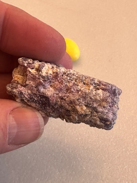Tourmaline pseudomorphed to Lepidolite