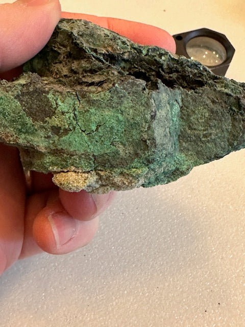 Chalcocite replacing Wood