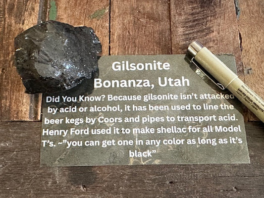 Gilsonite (Uintahite)