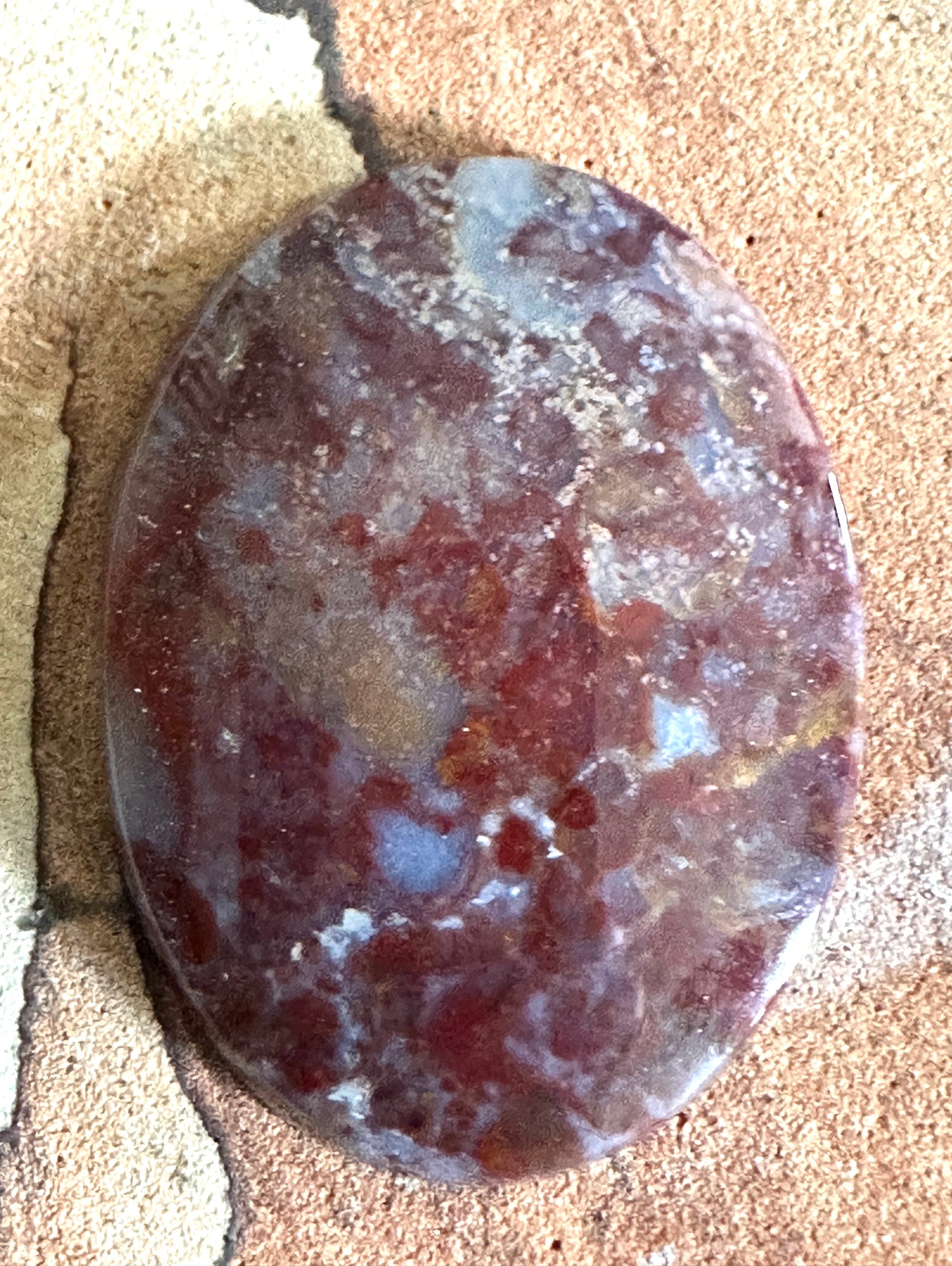 Durango Agate (red moss agate)