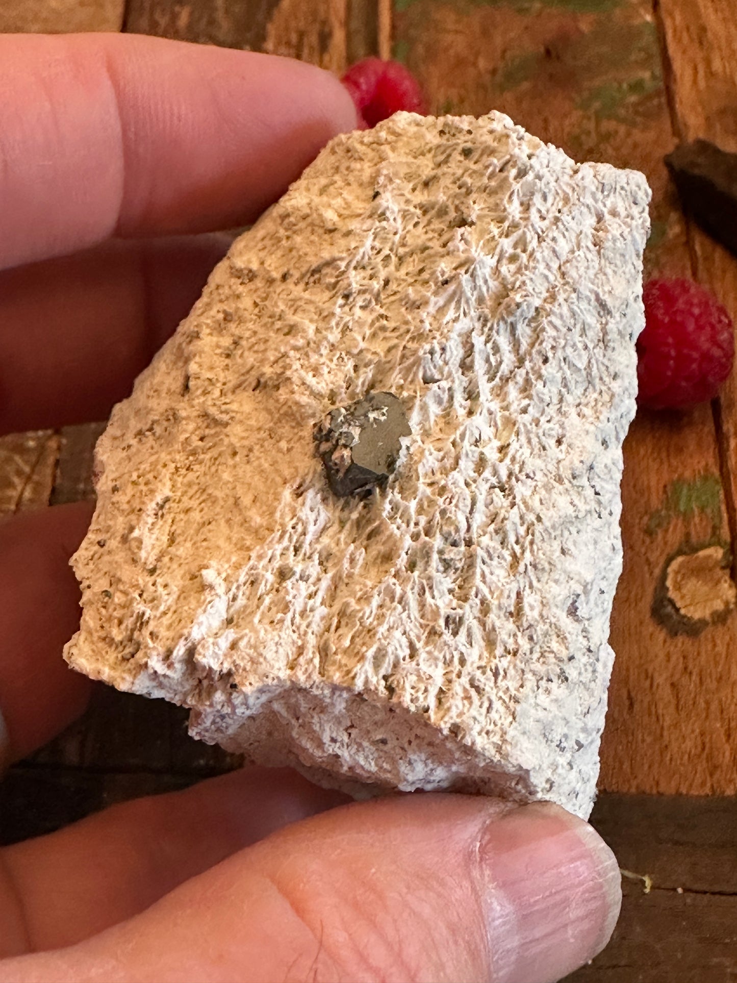 Bixbyite on Matrix
