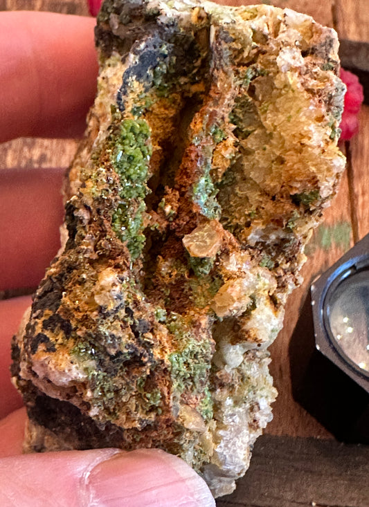 Pyromorphite on Matrix