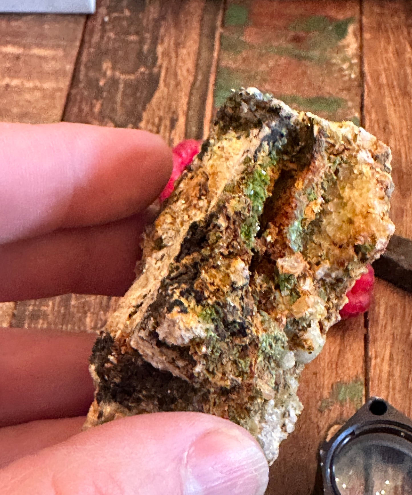 Pyromorphite on Matrix