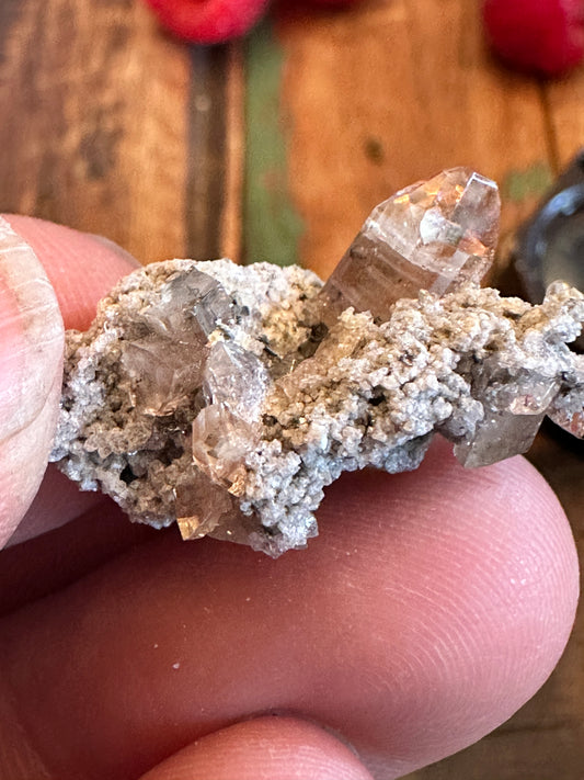 Topaz on Rhyolite