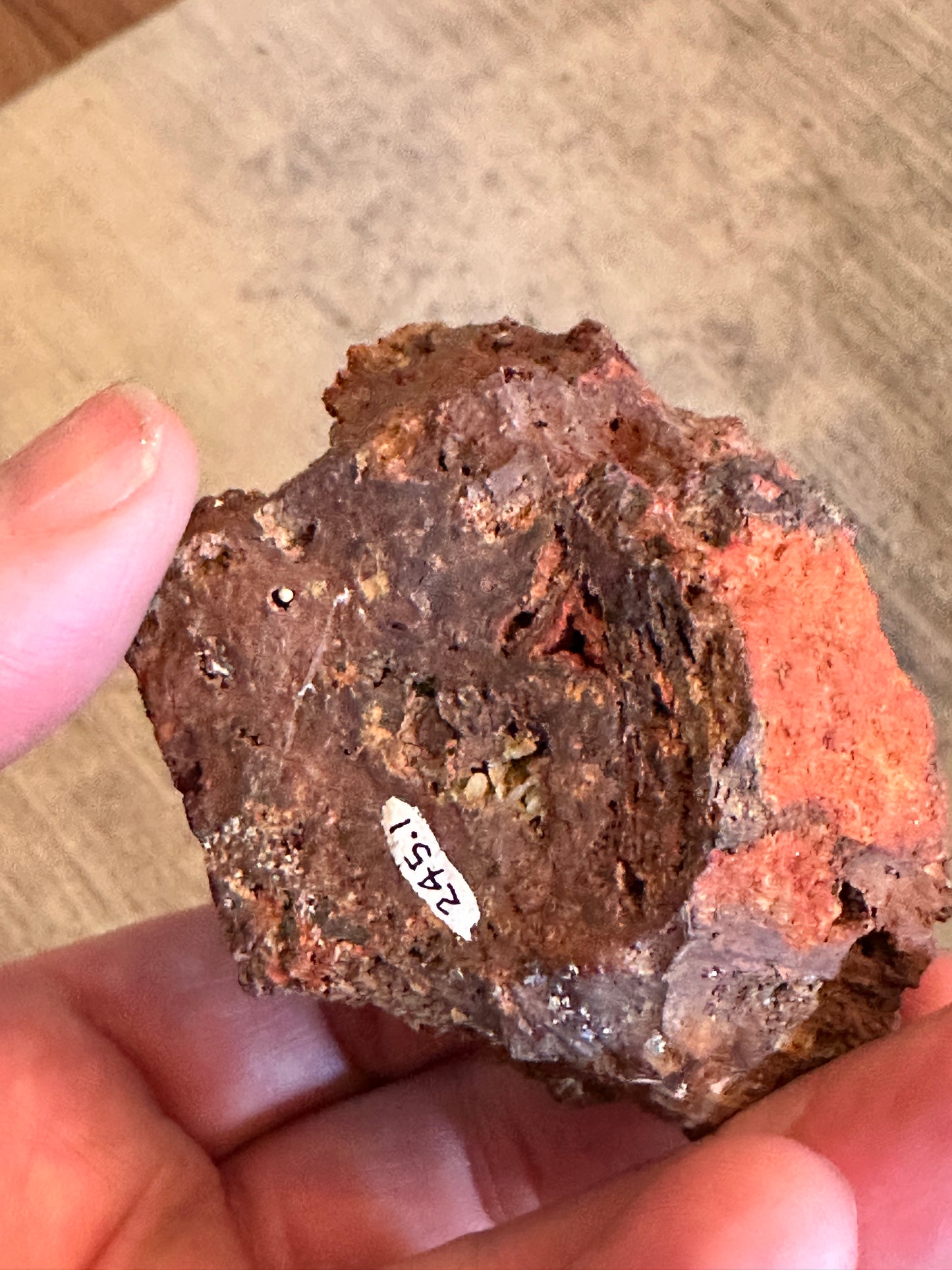 Legrandite in Gossan Matrix