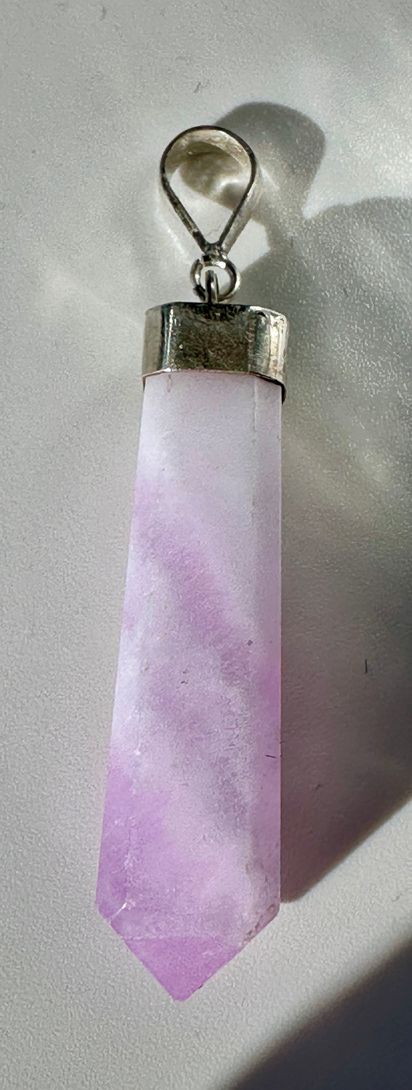 Pink Onyx in Sterling