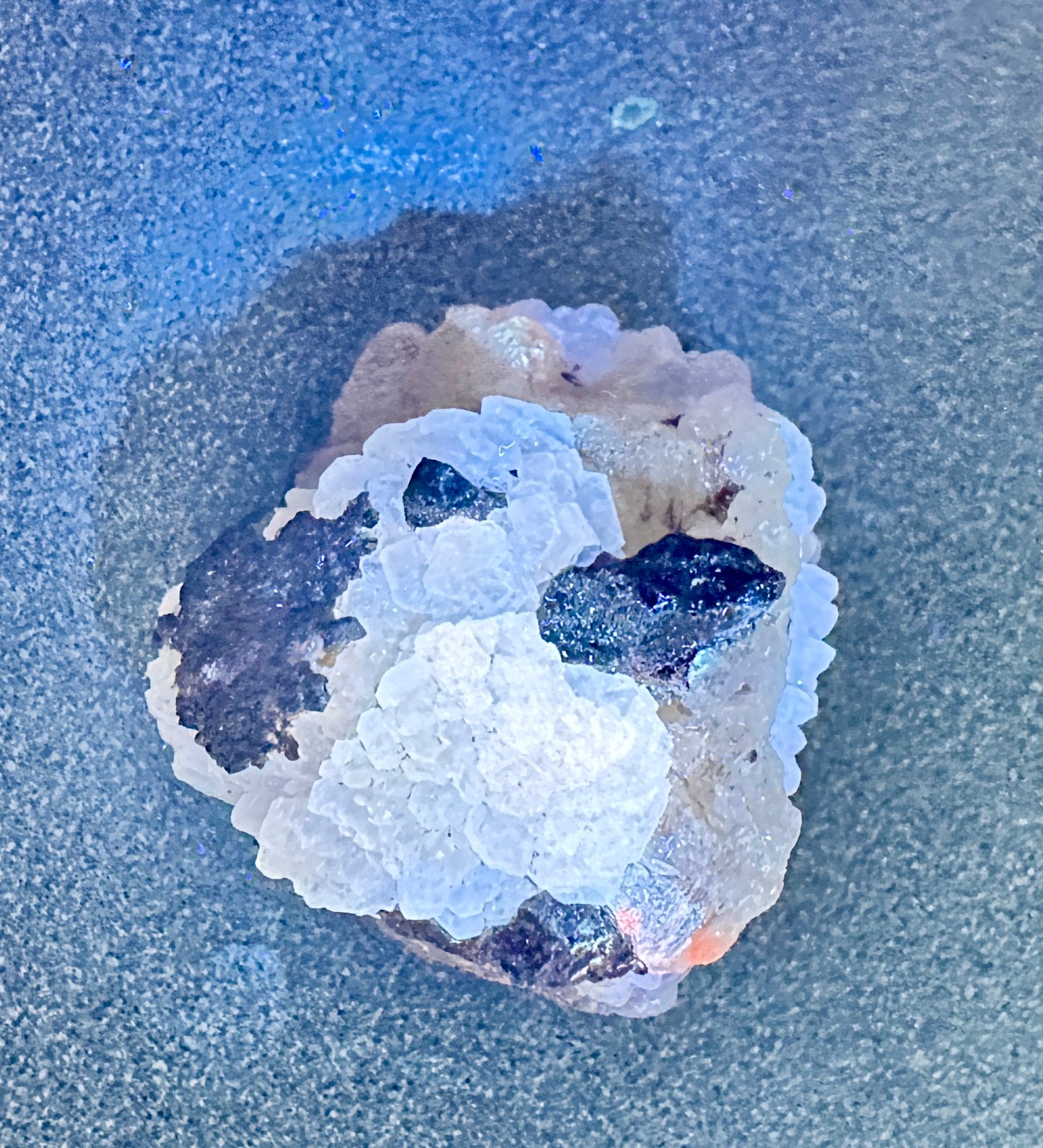 Witherite & Sphalerite