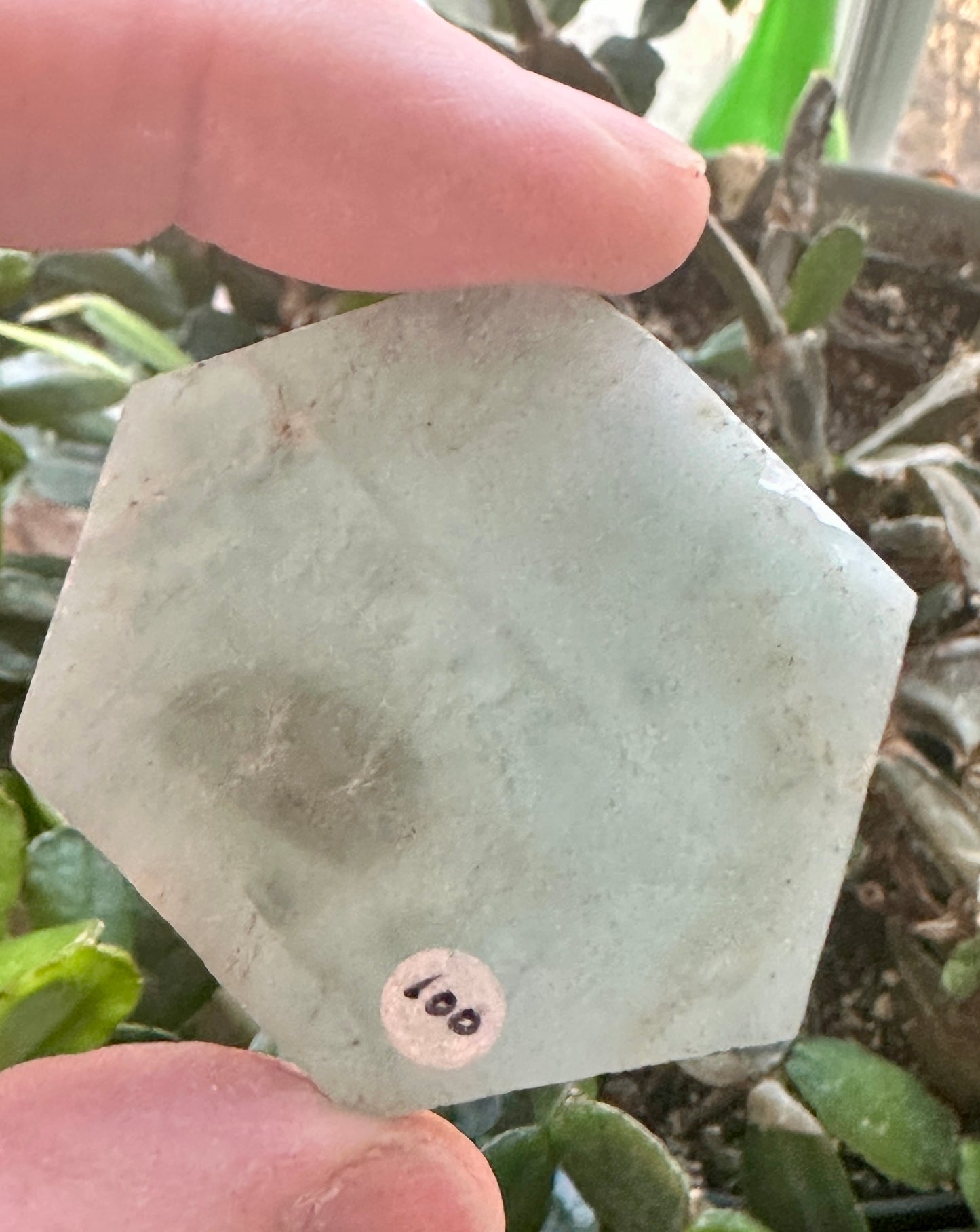 Aquamarine slice