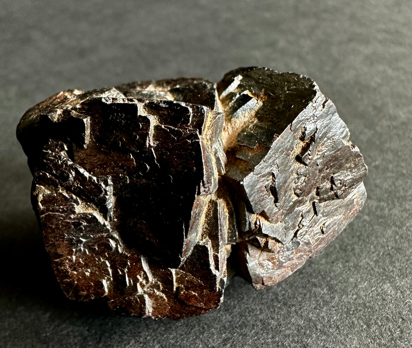Goethite after Pyrite (limonite)