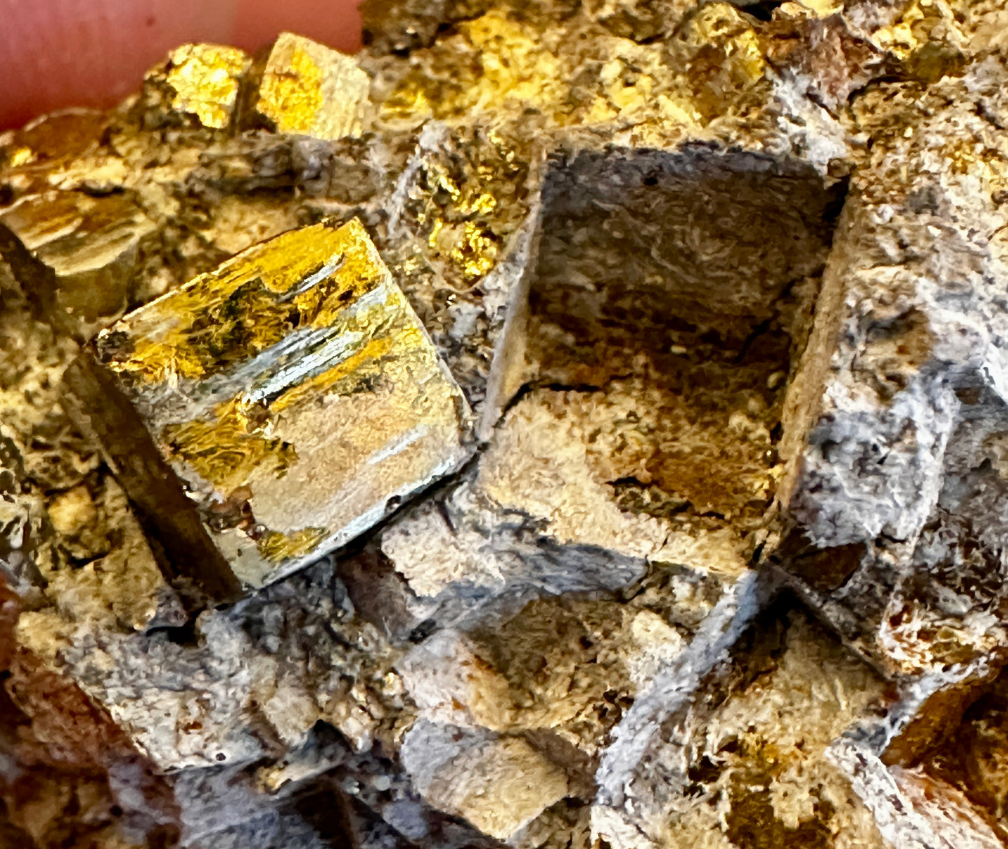 Pyrite Cubes