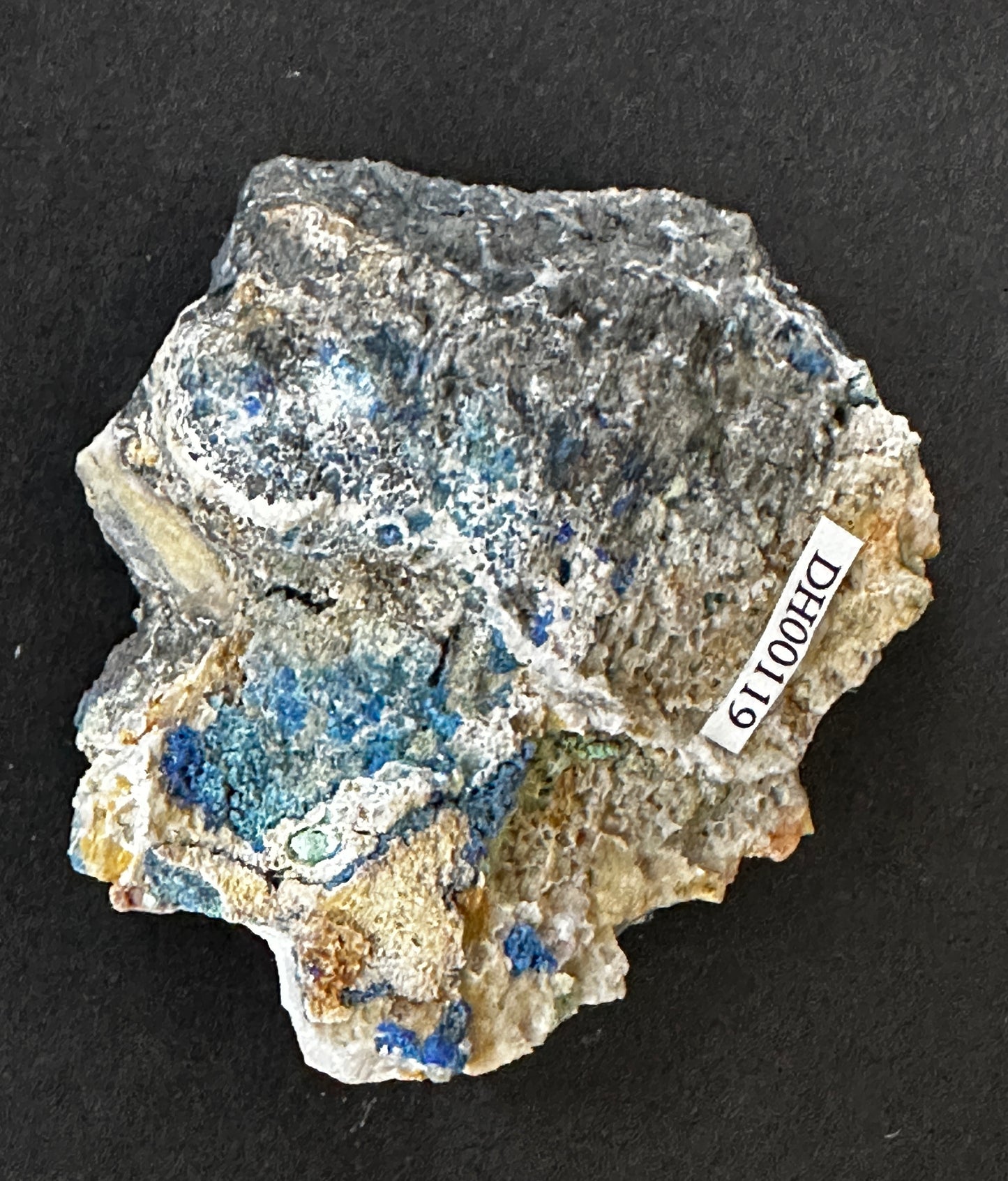 Linarite on Galena