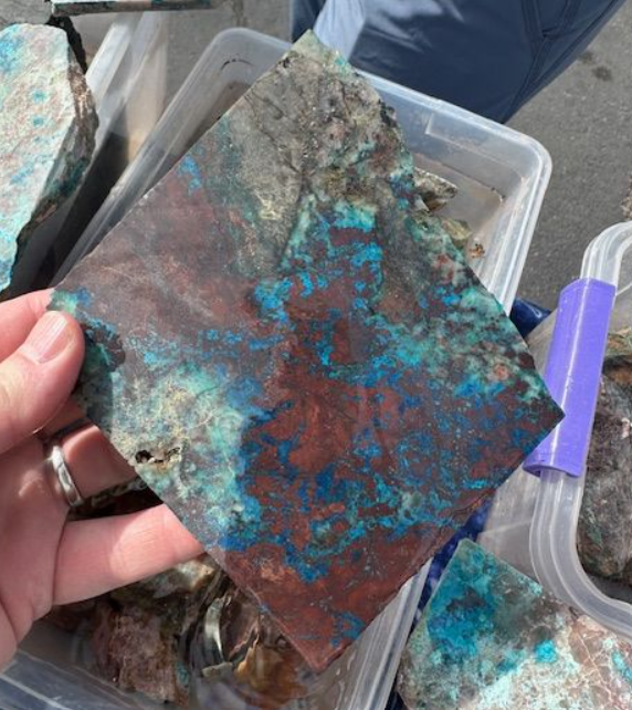 Chrysocolla Collecting Trip - Arizona - November 8th