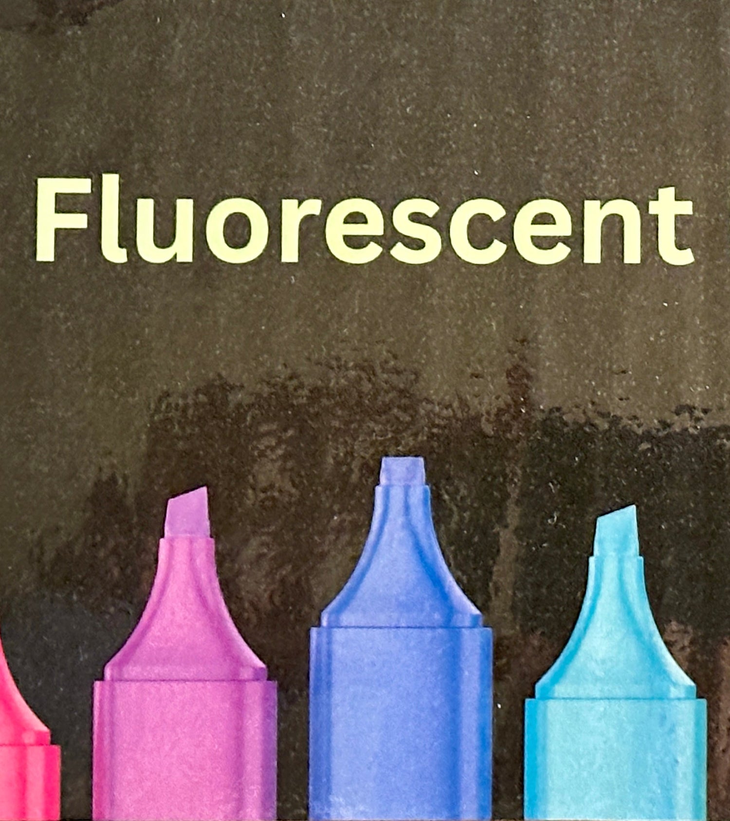 A collection of fluorescent minerals.