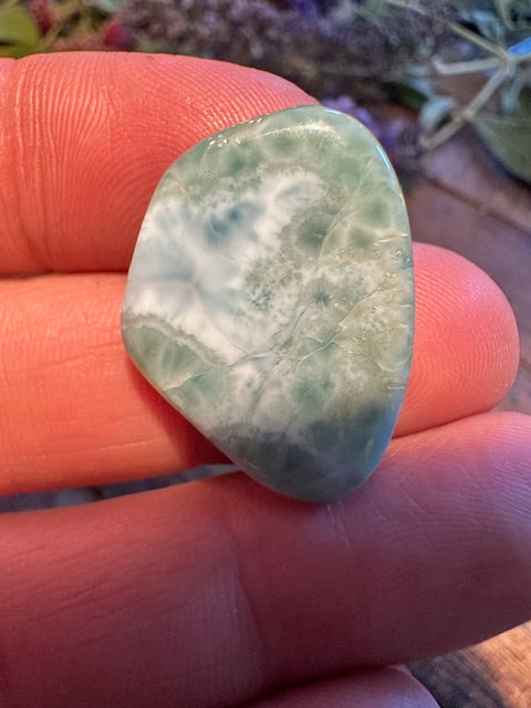 Royal Caribbean Larimar Cabochon