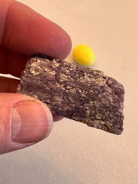 Tourmaline pseudomorphed to Lepidolite