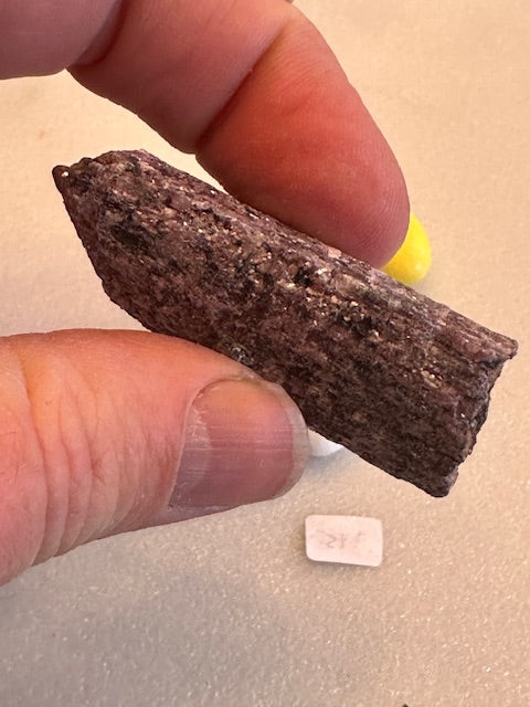 Tourmaline pseudomorphed to Lepidolite