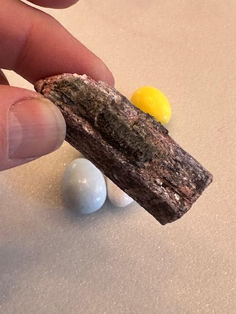 Tourmaline pseudomorphed to Lepidolite
