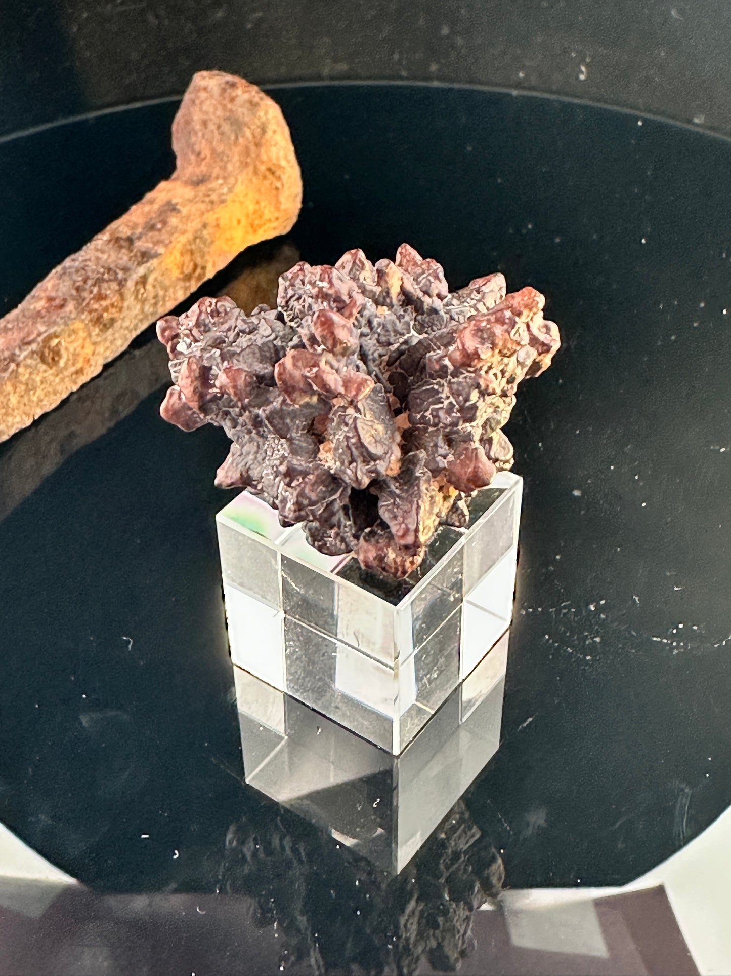 Hematite after Marcasite (aka Prophecy Stone)