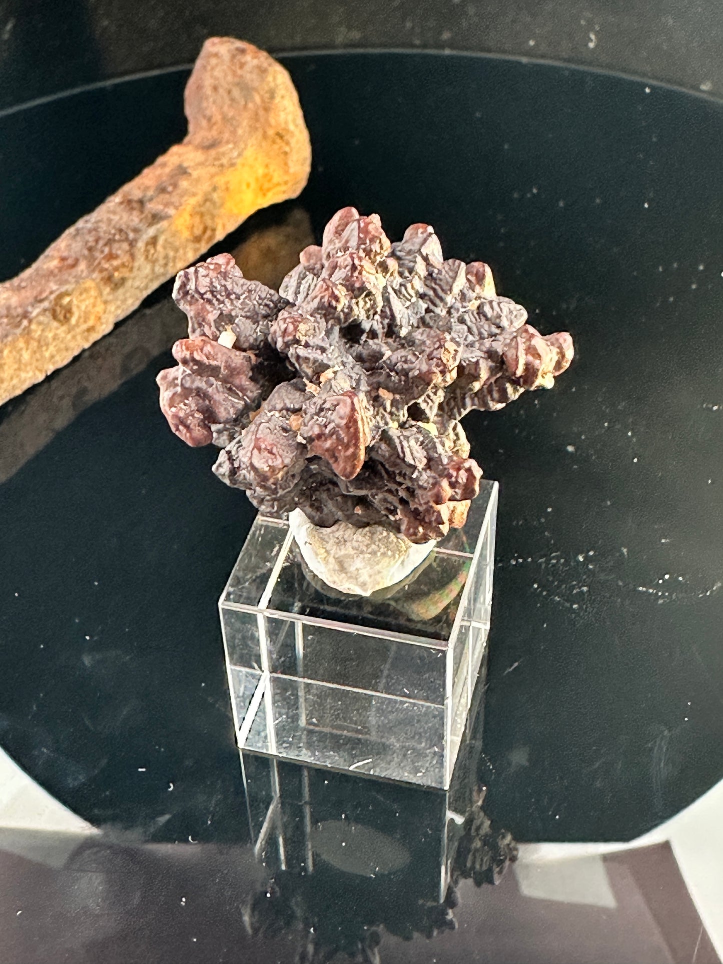 Hematite after Marcasite (aka Prophecy Stone)