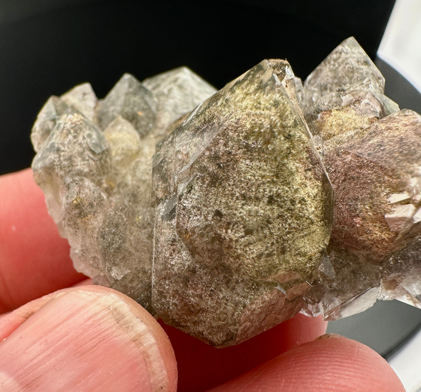 Quartz w/ Chlorite inclusions