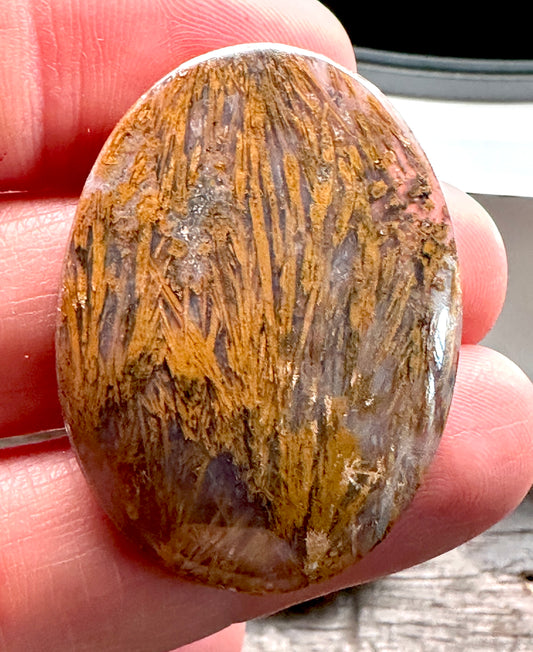 Saginite Cabochon