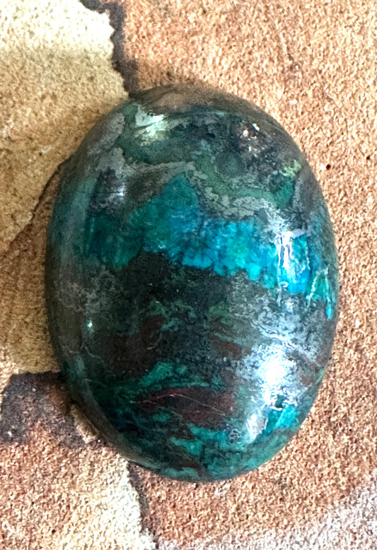 Psilomelane & Malachite/Azurite