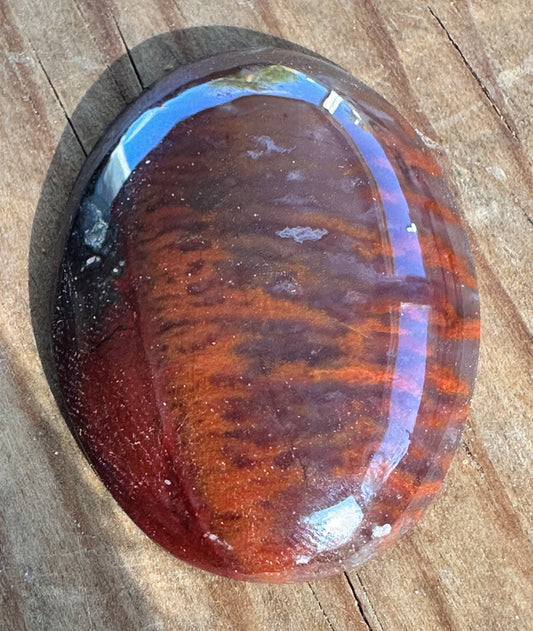 Red Flame Agate