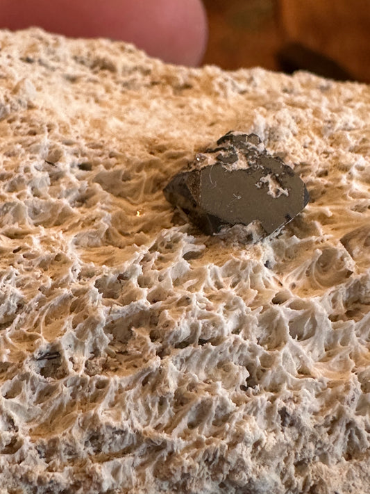 Bixbyite on Matrix