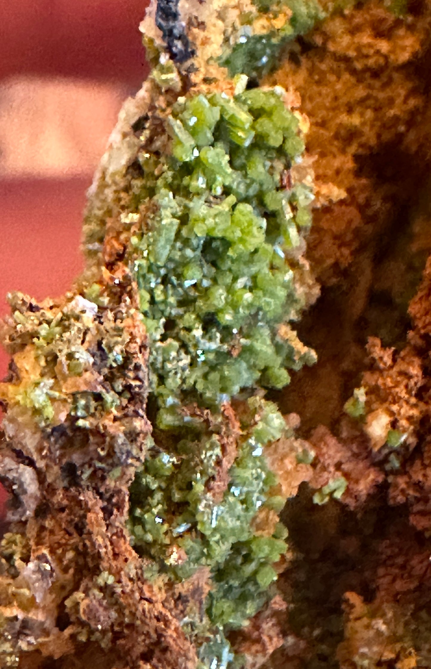 Pyromorphite on Matrix