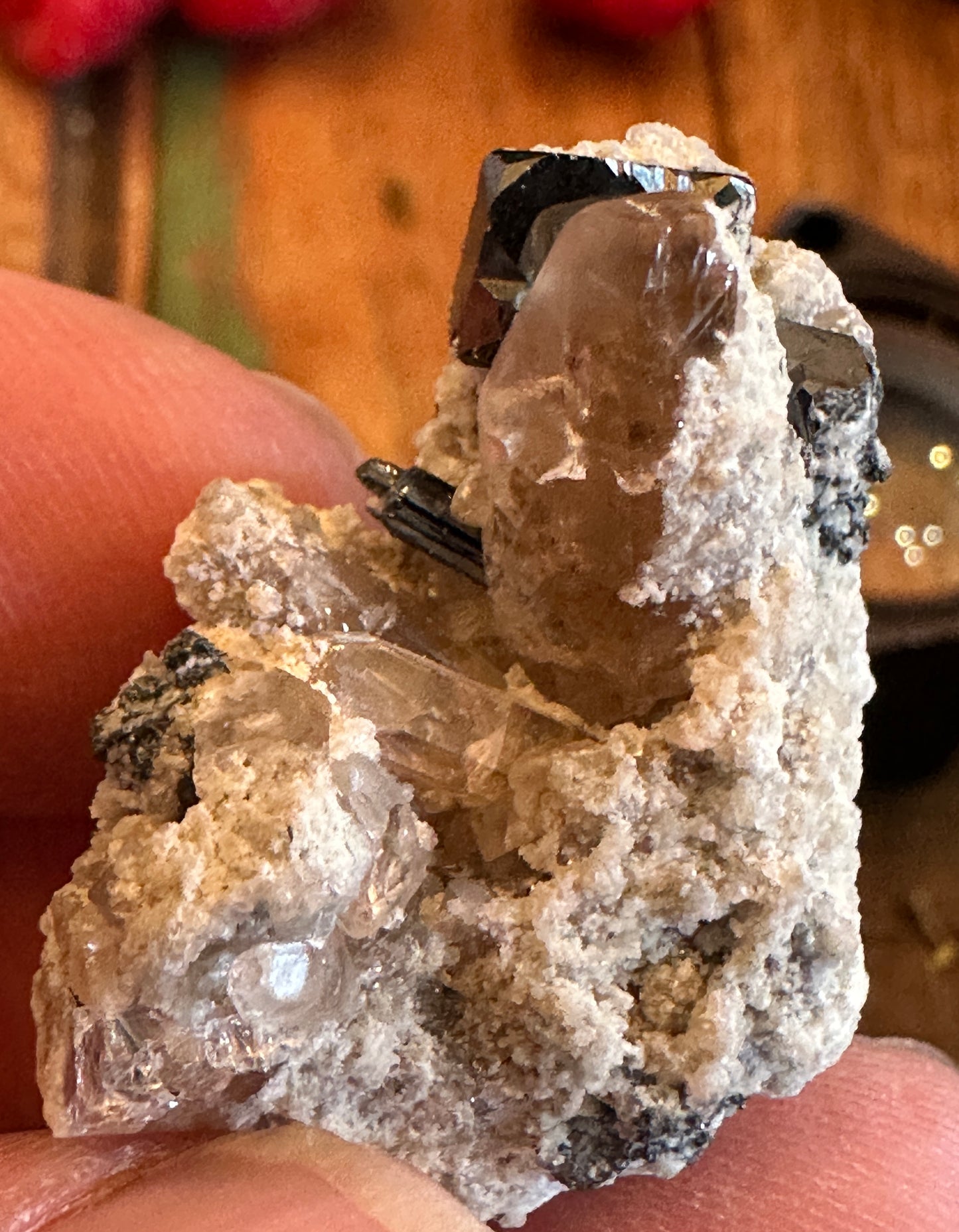 Topaz & Bixbyite from Utah