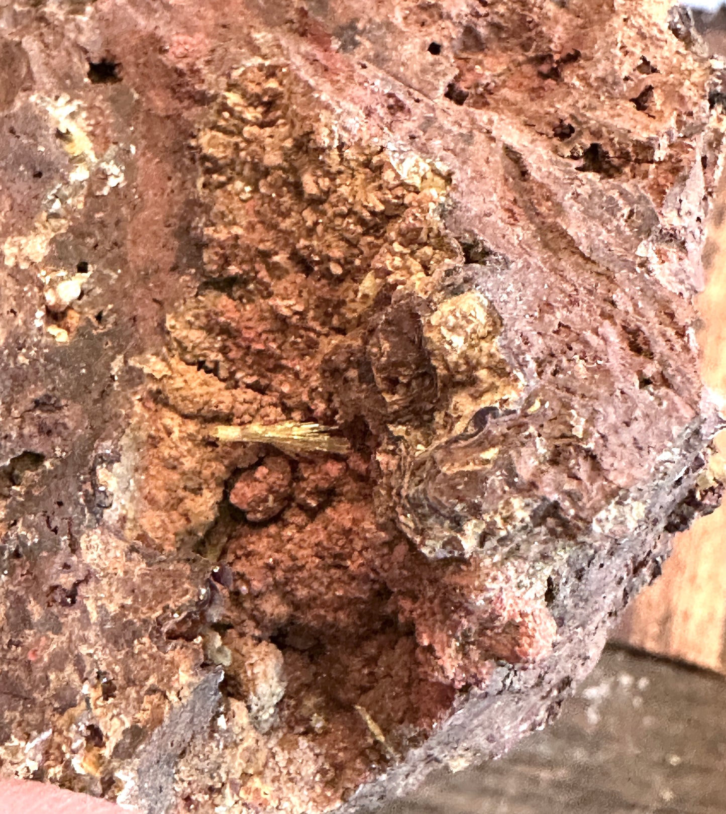 Legrandite in Gossan Matrix