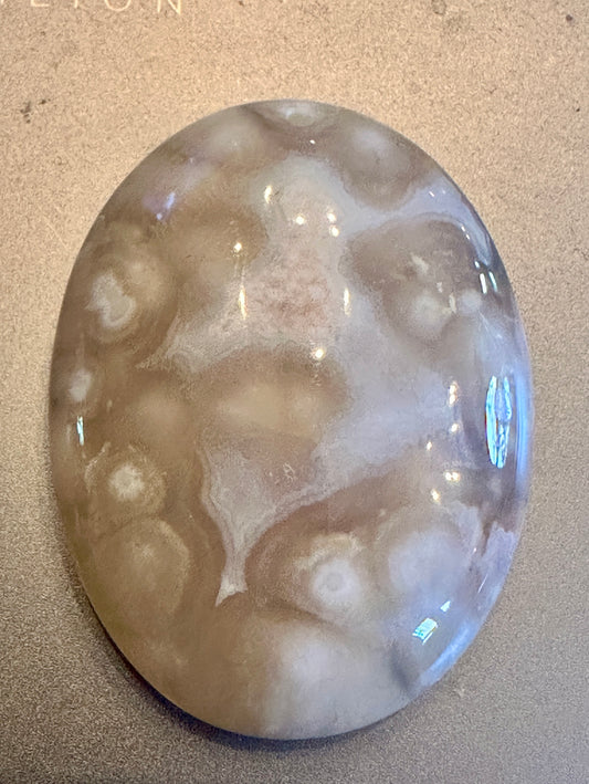 Ghost Agate (drilled)