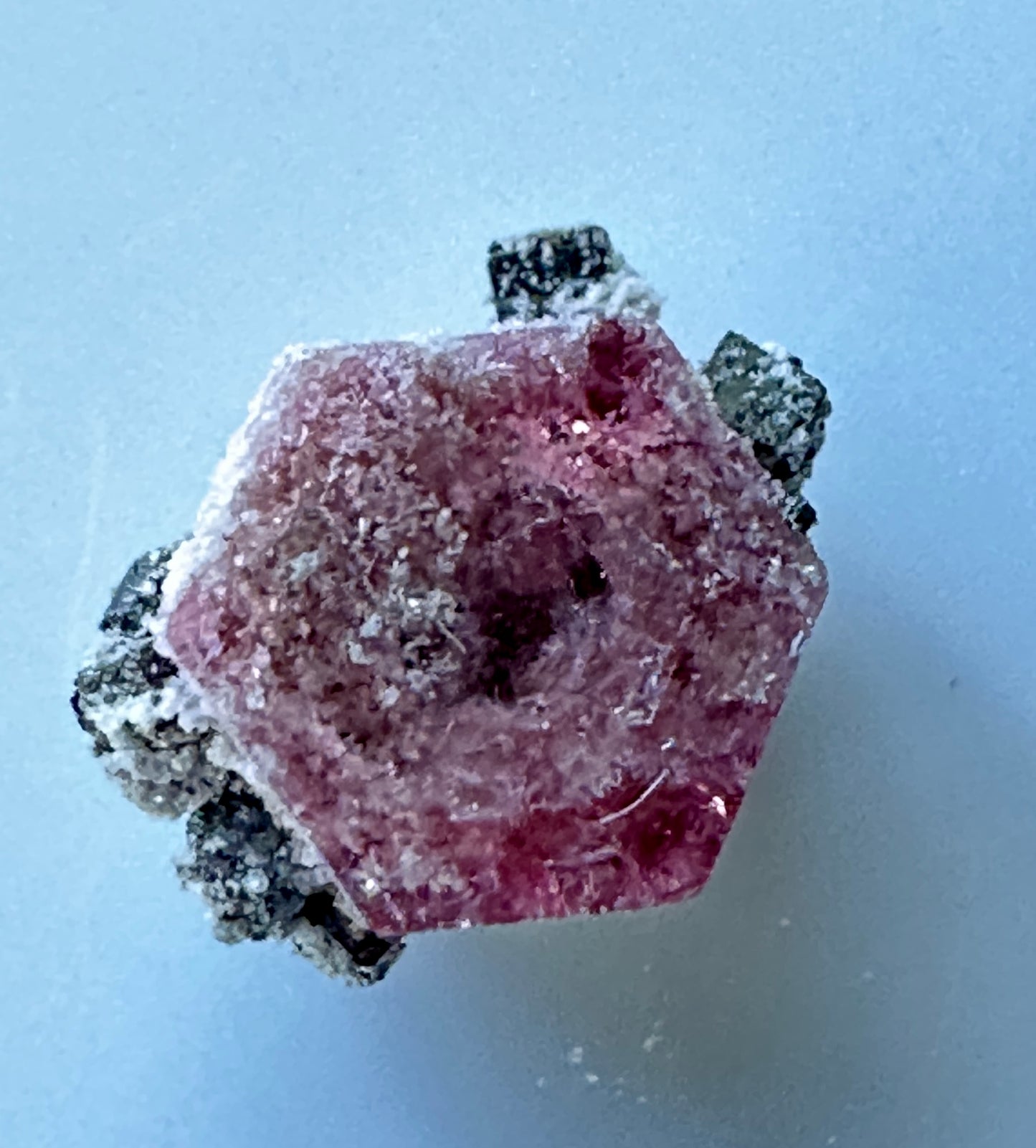 Red Beryl with Bixbyite