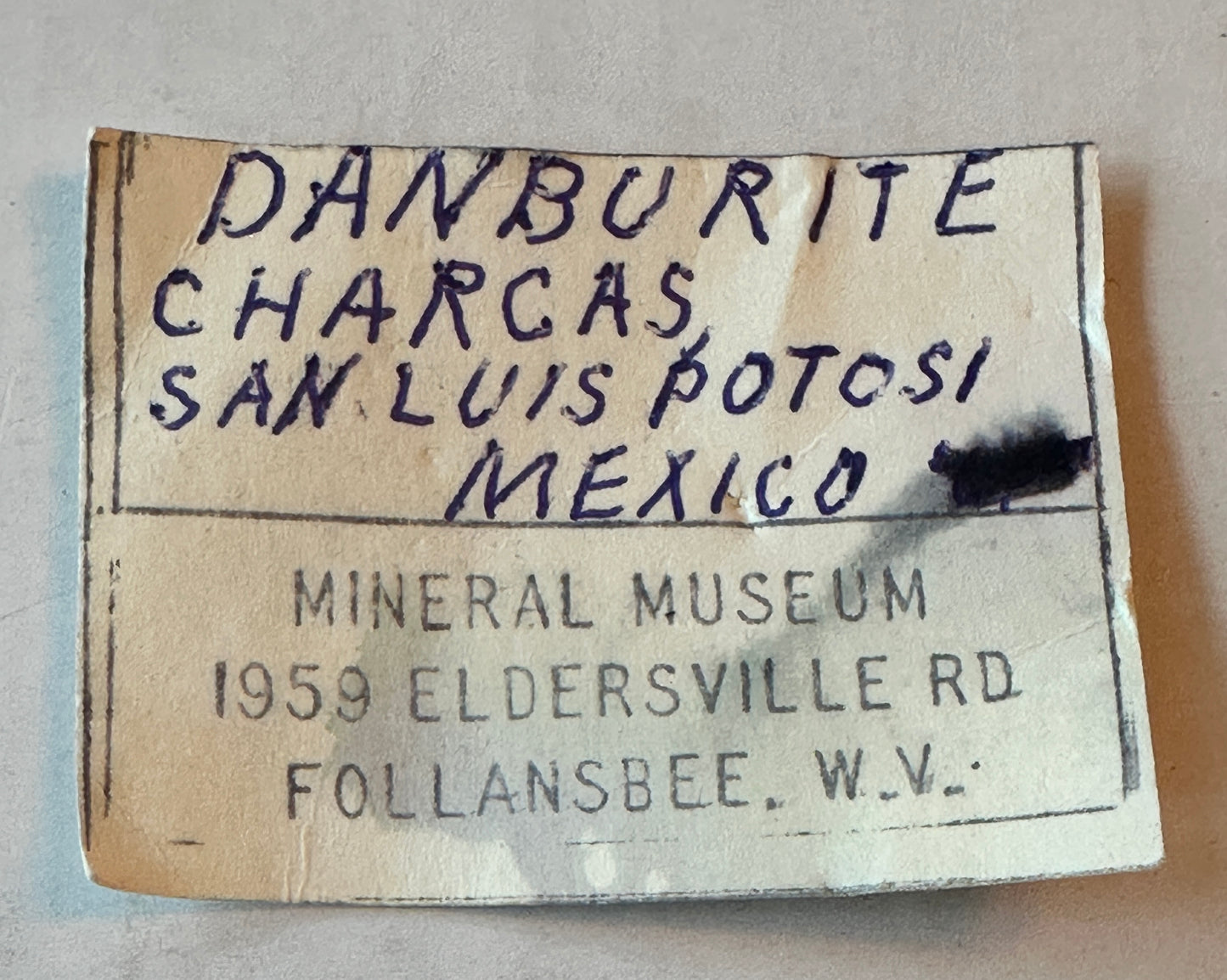 Danburite cluster