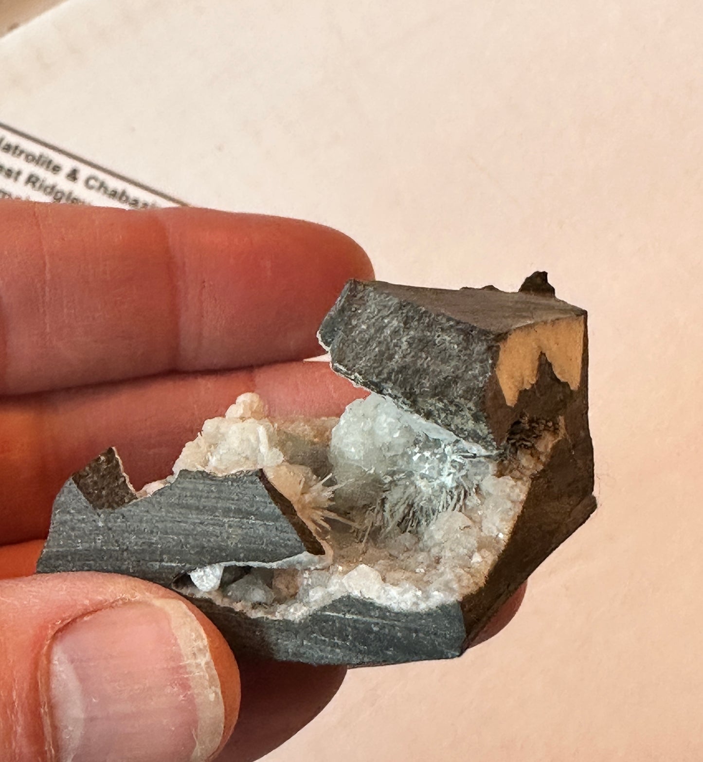 Chabasite & Natrolite