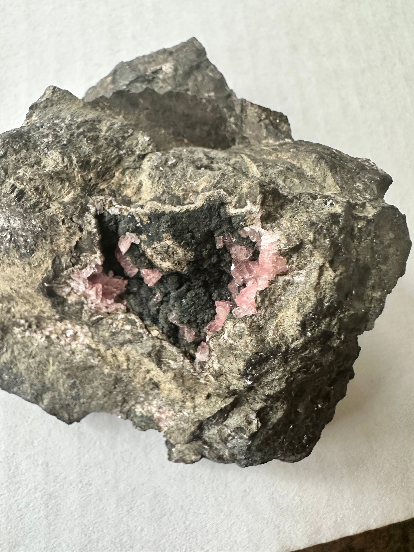 Rhodochrosite in Matrix