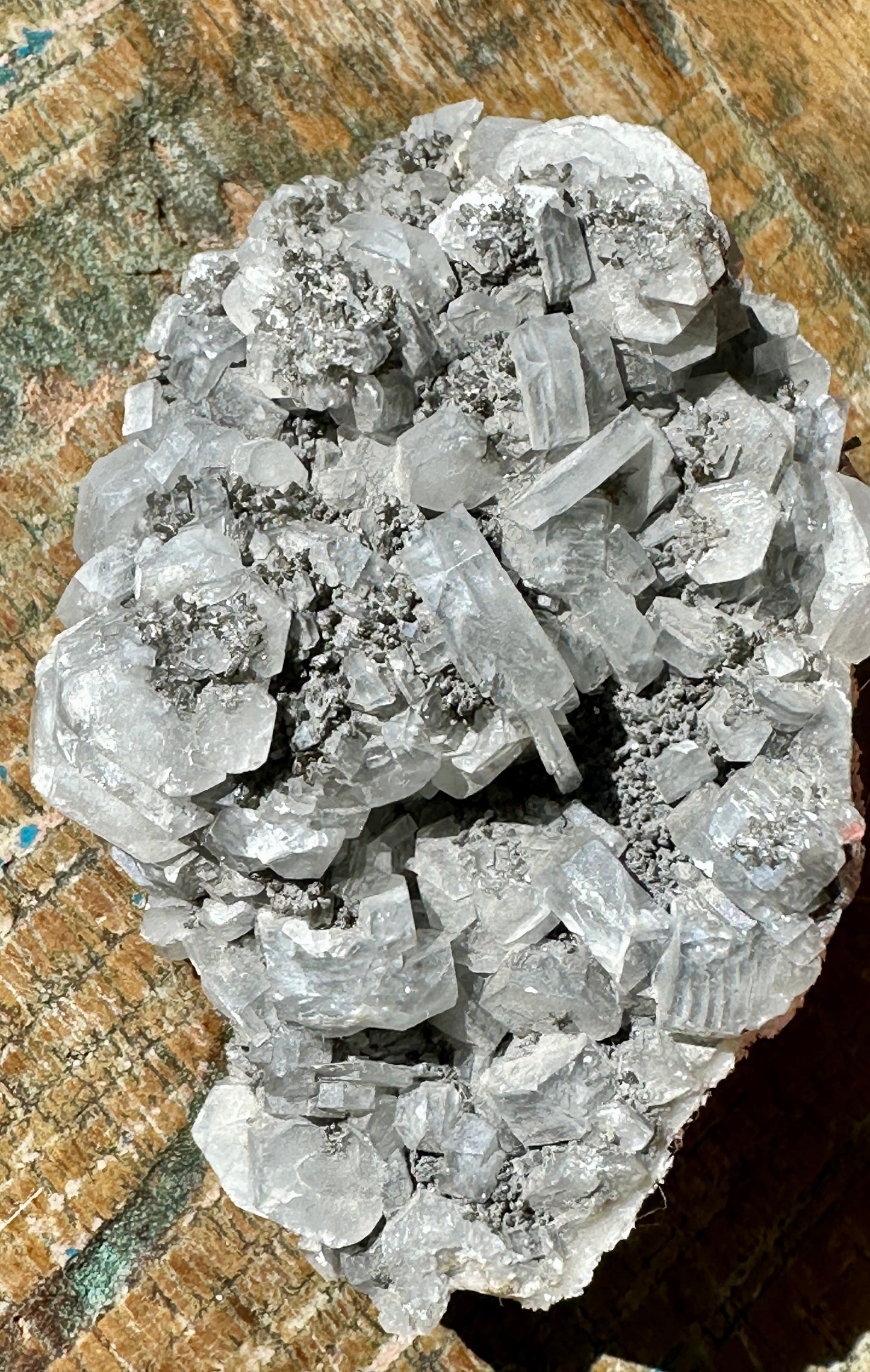 Poker-Chip Calcite