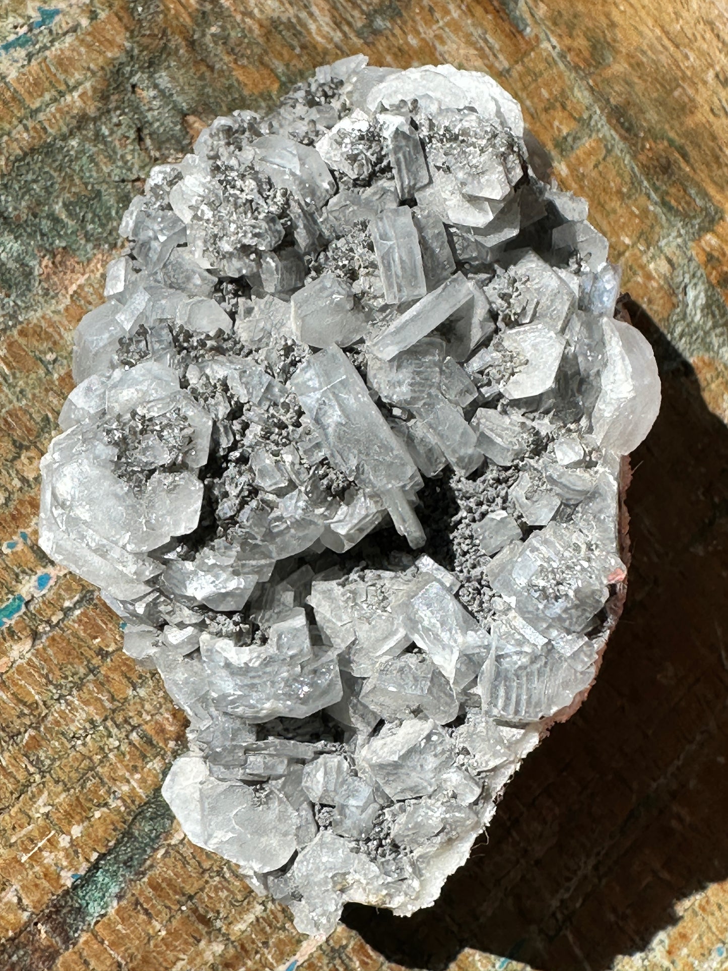 Poker-Chip Calcite