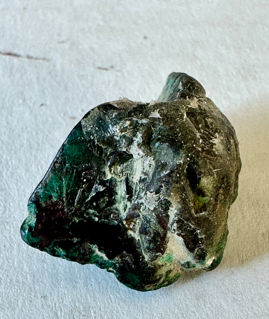 Copper replacing Azurite crystals.