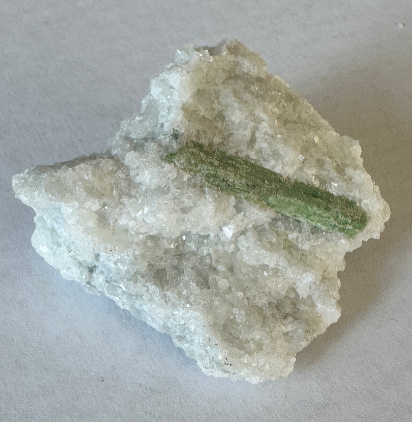 Tremolite crystal in matrix