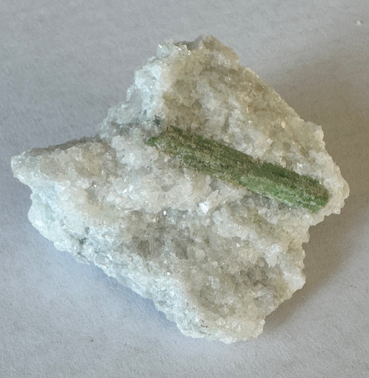 Tremolite crystal in matrix