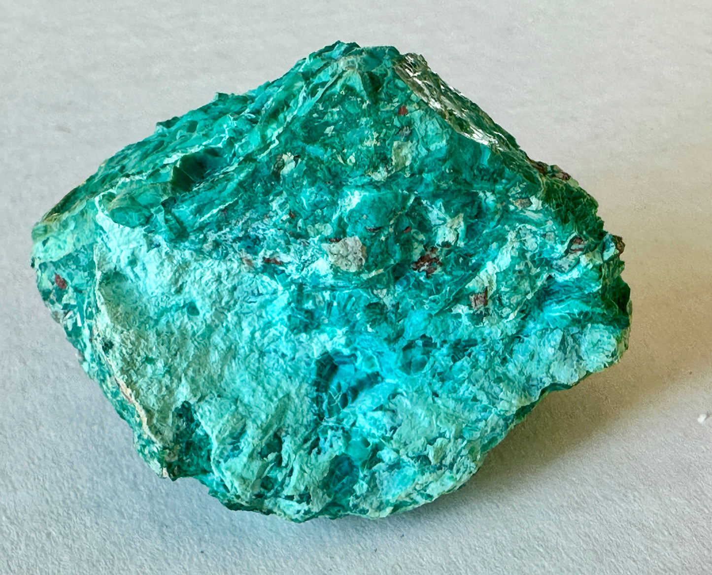 Allophane mixed in Chrysocolla
