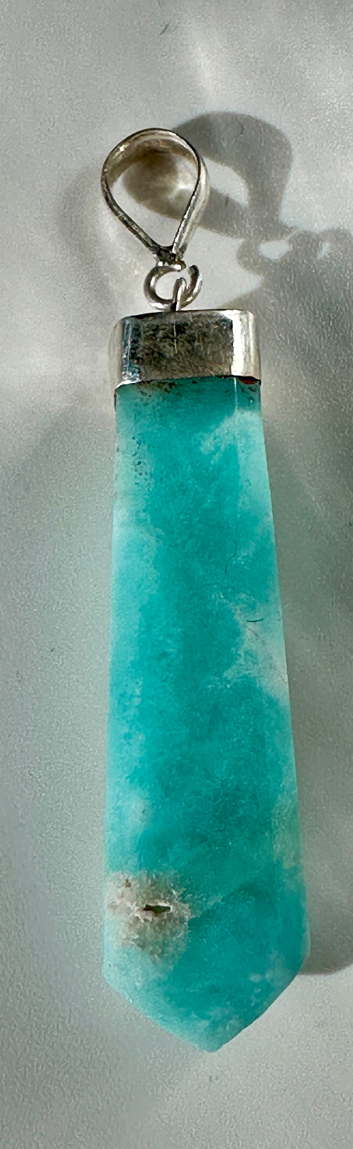 Blue Caribbean Onyx in Sterling