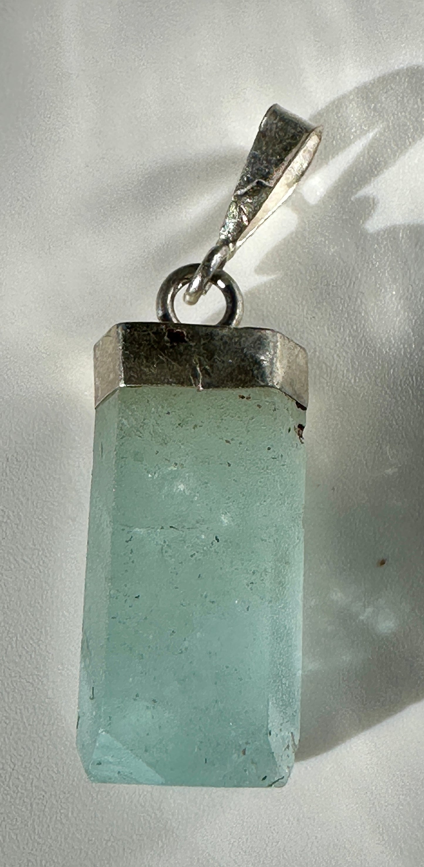 Aquamarine in Sterling