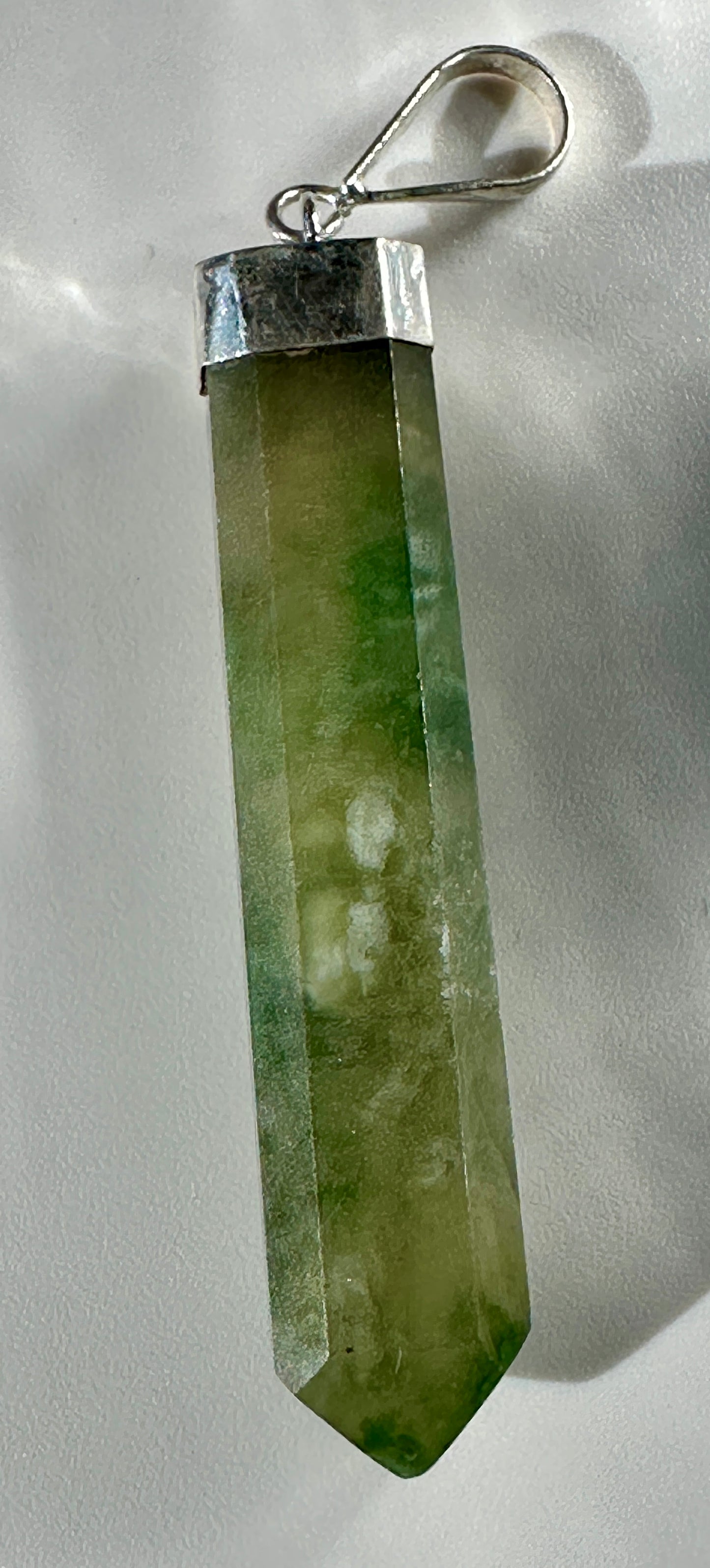 Garnet Pendant in sterling