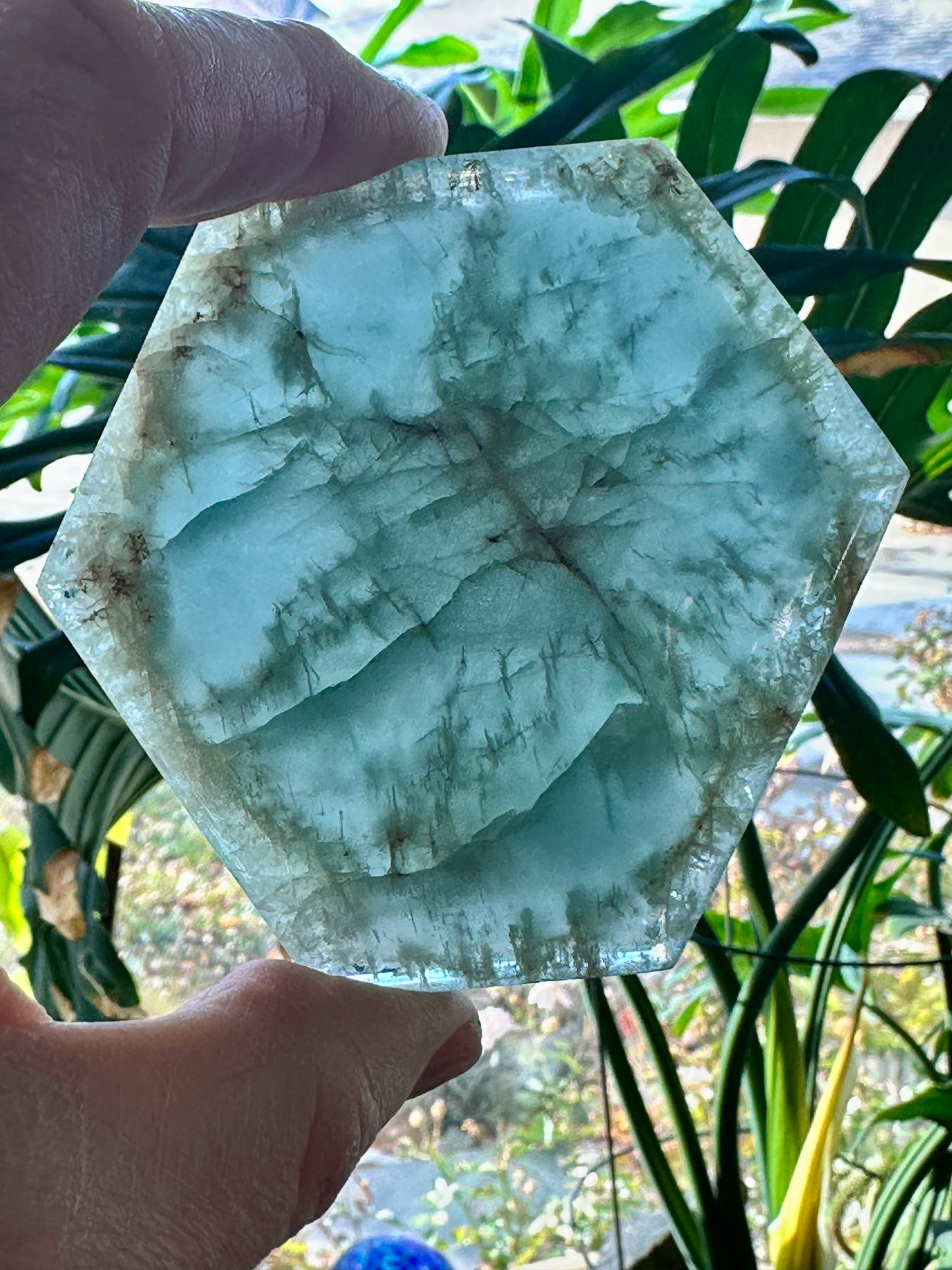 Aquamarine Cross Section