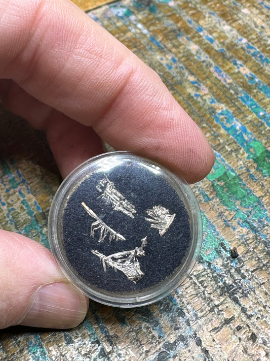 Native Silver Crystals