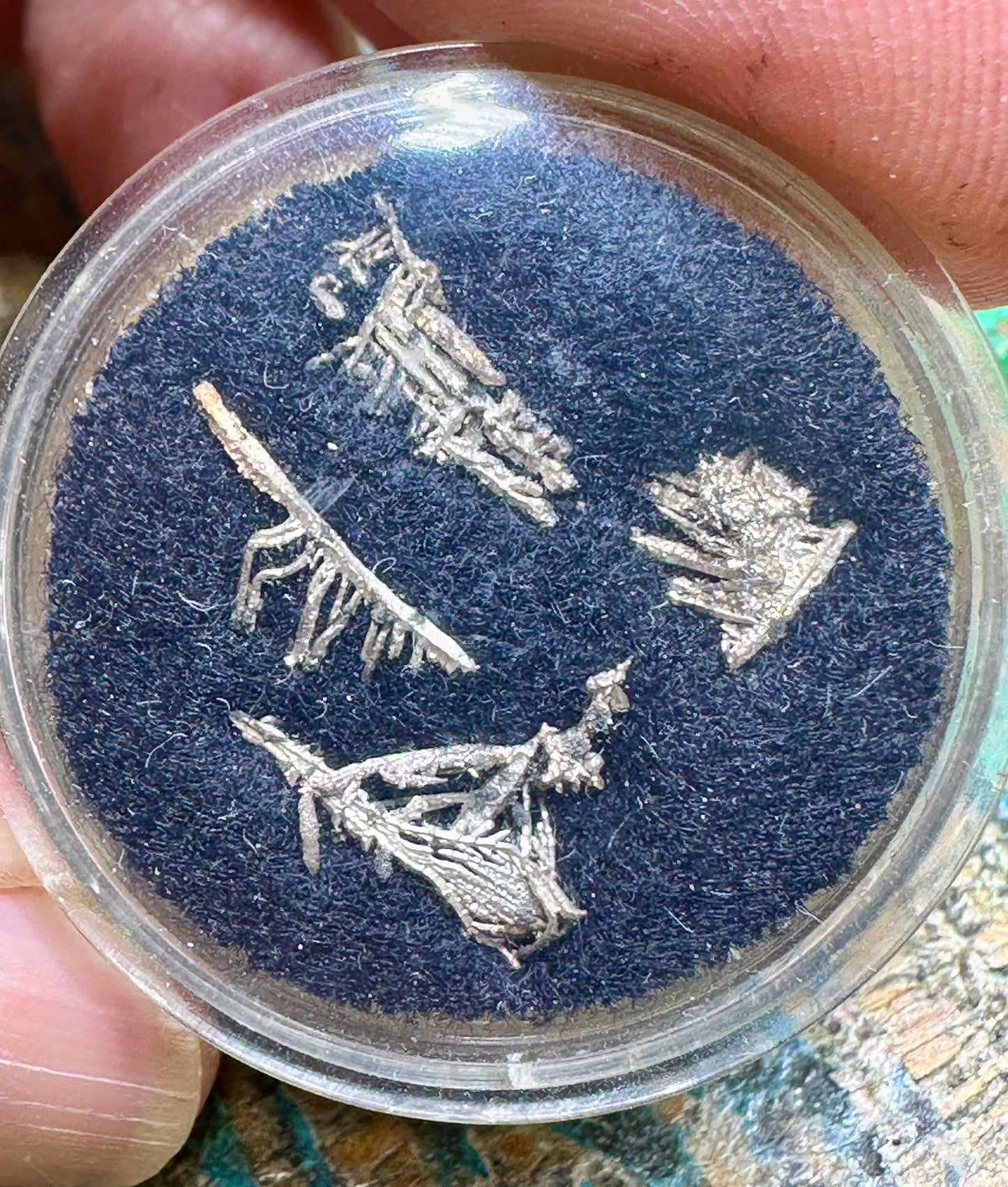 Native Silver Crystals