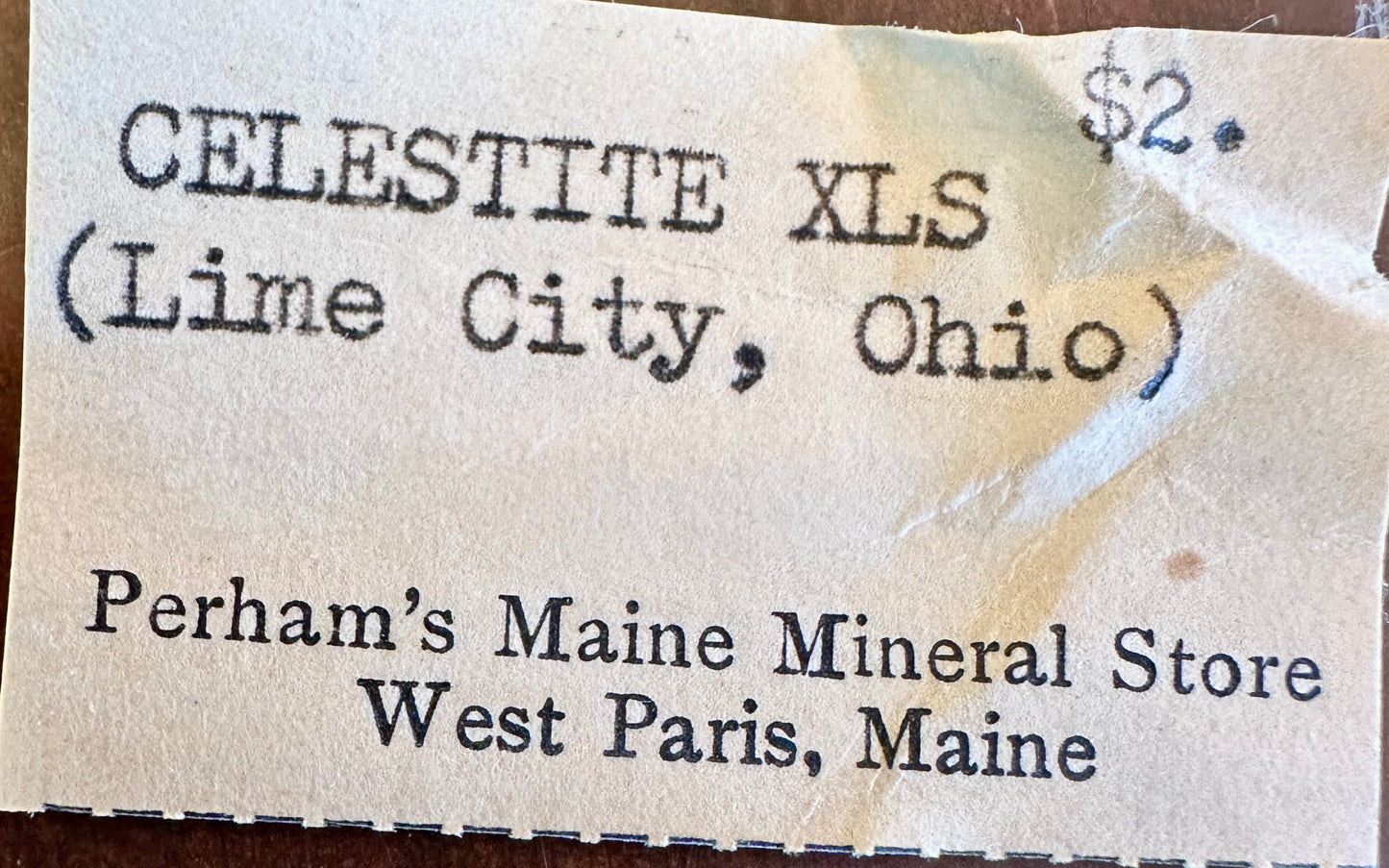 Celestite & Barite on Matrix
