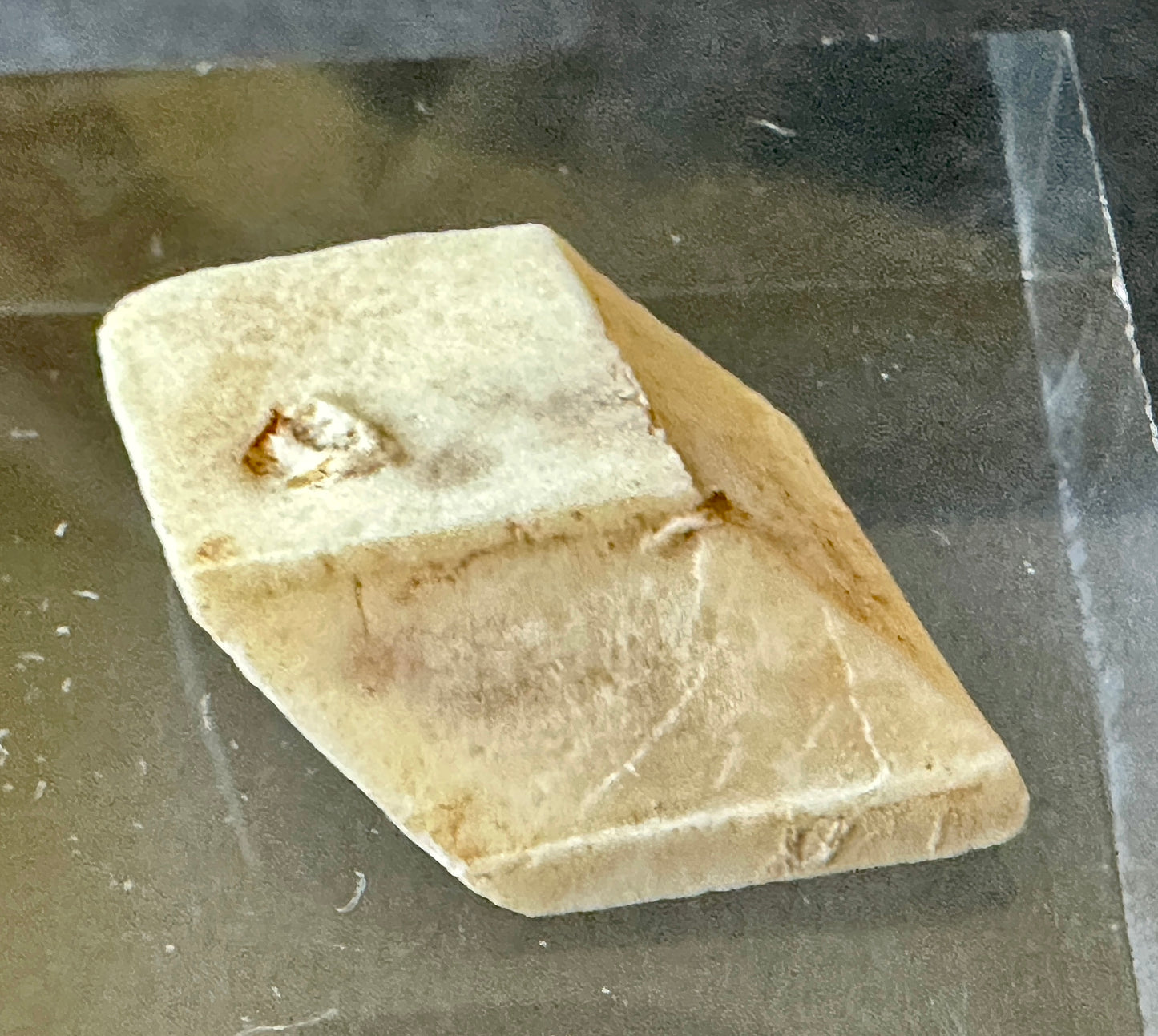 Calcite ps after Glauberite